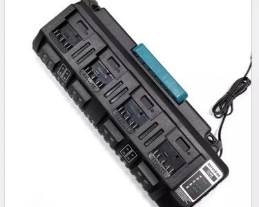 Зарядное устройство для Bosch BS1418-04, 4 независимых гнезда (14,4/18V + 2xUSB 5V/2,1A )